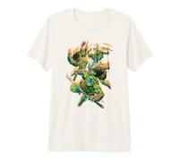 Teenage Mutant Ninja Turtles IDW Leap Attack Cover Camiseta Premium