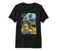 Teenage Mutant Ninja Turtles IDW On The Hunt Cover Camiseta Premium