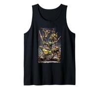 Teenage Mutant Ninja Turtles IDW Ready for Battle Cover Camiseta sin Mangas