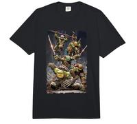 Teenage Mutant Ninja Turtles IDW Ready for Battle Cover Comfort Colors Adult Heavyweight T-Shirt