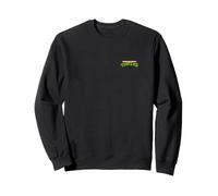 Teenage Mutant Ninja Turtles Logo & Bros Green Front Back Sudadera