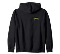 Teenage Mutant Ninja Turtles Logo & Bros Green Front Back Sudadera con Capucha