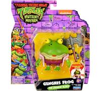Teenage Mutant Ninja Turtles: Mutant Mayhem - Figura de acción básica de rana Genghis de 4 pulgadas por Playmates Toys