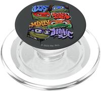 Teenage Mutant Ninja Turtles: Mutant Mayhem Graffiti Names PopSockets PopGrip para MagSafe