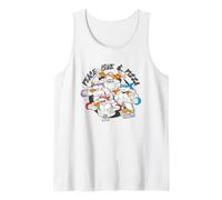 Teenage Mutant Ninja Turtles Peace Love Pizza Camiseta sin Mangas