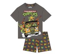 Teenage Mutant Ninja Turtles Pijama Niño, Pijama TMNT de Manga Corta, Conjunto Niño Verano, Pijamas Niños de Verano 12-13 Años