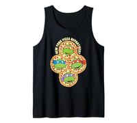 Teenage Mutant Ninja Turtles Pizza New York Retro Camiseta sin Mangas
