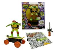 TMNT Tortugas Ninja Adolescente Mutante | TMNT Cowabunga Skate RC | Figura de Acción en el Skate teledirigido | Juguetes y Regalos para Niños de 3+ Años