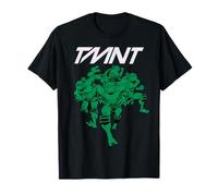 Teenage Mutant Ninja Turtles Retro Green Team Camiseta