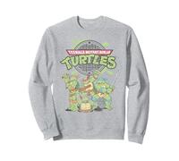 Teenage Mutant Ninja Turtles Sewer Logo and Turtles Retro Sudadera