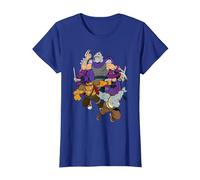 Teenage Mutant Ninja Turtles Shredder, Rock Steady and Bebop Camiseta, Mujer, Azul Real, XXL