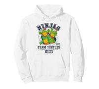 Teenage Mutant Ninja Turtles Team Turtles 1984 NYC Retro Sudadera con Capucha