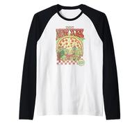 Teenage Mutant Ninja Turtles TMNT New York Pizza Retro Camiseta Manga Raglan