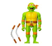 Teenage Mutant Ninja Turtles TMNT Reacción W7 Michelangelo Figura De Acción Toon