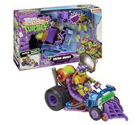 TEENAGE MUTANT NINJA Turtles - Tortugas Ninja, Buggy Vehículo Deluxe, con Figura de 12 cm, Donatello, para niños Desde 4 años, T02001, Verde