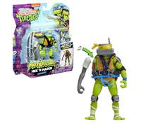Teenage Mutant Ninja Turtles - Tortugas Ninja, Figura articulada de 12 cm con Accesorios, Mix & Match, Leonardo, para niños a Partir de 4 años, T02011