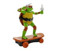 Teenage Mutant Ninja Turtles Toy, Raphael Sewer Shredder Pullback Skateboard, Mutant Mayhem TMNT Ninja Turtle Figure, Ages 3+