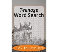 Teenage Word Search: Word Search Puzzles Easy to Read Print about Teenagers and more | 6x9 inches, 110 pages | 55 Puzzles | Gift for Vacations, Holiday, and Spare Time.