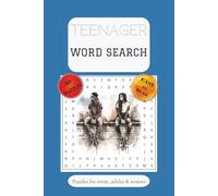 Teenager Word Search Puzzle Book: Word Searches with Easy to Read Print about Teenager, Boys, Girls and More | 6x9 inches, 110 pages | 50+ puzzles ...Gift for Vacations, Holidays and Free Time