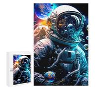 Teenagers 1000 PCS Puzzle Astronauta en Espacio -95 Puzzle para Adultos Juegos Divertidos Regalos de Decoración Perfecto para Amigos y Familias 1000 PCS