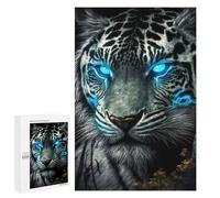 Teenagers 1000 PCS Puzzle Electric Tiger Gasa Puzzle para Adultos Juegos Divertidos Regalos de Decoración Perfecto para Amigos y Familias 1000 PCS