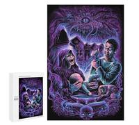Teenagers 1000 PCS Puzzle Evil Dead The Movie Poster Puzzle para Adultos Juegos Divertidos Regalos de Decoración Perfecto para Amigos y Familias 1000 PCS