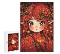 Teenagers 1000 PCS Puzzle Otoño Fairy Whimsy Puzzle para Adultos Juegos Divertidos Regalos de Decoración Perfecto para Amigos y Familias 1000 PCS