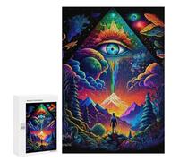 Teenagers 300 PCS Puzzle Eye of the Universe -9 Puzzle para adultos Juegos Divertidos Regalos de decoración perfectos para amigos y familiares 300 piezas