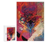 Teenagers 300 PCS Puzzle Whirlling Cosmic Energy Puzzle para Adultos Juegos Divertidos Regalos de Decoración Perfecto para Amigos y Familias 300 PCS