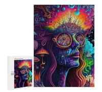 Teenagers 500 PCS Puzzle Arte Visionario Puzzle para Adultos Juegos Divertidos Regalos de Decoración Perfecto para Amigos y Familias 500 PCS