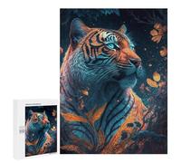 Teenagers 500 PCS Puzzle Enchanted Tiger Retrait -8 Puzzle para Adultos Juegos Divertidos Regalos de Decoración Perfecto para Amigos y Familias 500 PCS