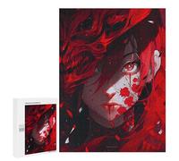Teenagers 500 PCS Puzzle Red Dragon Eye Puzzle para Adultos Juegos Divertidos Regalos de Decoración Perfecto para Amigos y Familias 500 PCS