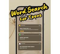 Teenagers Word Search: 50+ Puzzles | Perfect Gift for Teens, Adolescents and Young Adults for Vacations, Holidays and Leisure Times