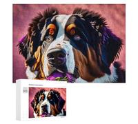 Teenagerss Puzzles - Rompecabezas de 300 piezas con adornos florales para adultos, análisis de juegos prácticos y lógica, cumpleaños y regalos únicos, 300 piezas