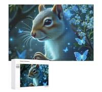 Teenagerss - Rompecabezas de 1000 piezas de ardilla encantada para adultos, juegos familiares, regalo de cumpleaños, actividades en casa, 1000 piezas