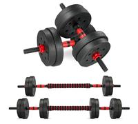 TEENO Juego de Mancuernas, 15kg, Mancuernas Regulables, Ideal para Fitness y Entrenamiento en Casa
