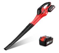TEENO Soplador de Hojas, 20V Soplador de Hojas Bateria, Velocidad 288km/h | 13000 RPM, 3,0Ah Baterías, Compatible con baterías Makita, Para Jardín, Hogar y Uso Profesional