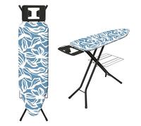 TEENO Tabla De Planchar Plegable 122 x 38 cm(Azul Estampado)