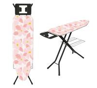TEENO Tabla De Planchar Plegable 122 x 38 cm(Rosa)