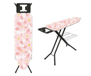 TEENO Tabla De Planchar Plegable 122 x 38 cm(Rosa)