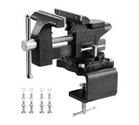 TEENO Tornillo de banco 4.5" 6kg 113mm Tornillo de banco para trabajos pesados, fuerza de sujeción 2000kg,desmontable