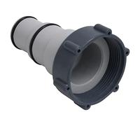 Teenpull Adaptador para manguera de piscina de plástico, 2 unidades, 32/38 mm para bomba de filtro universal Intex Bestway Piscina Jardín Whirlpool limpieza y cuidado de la piscina