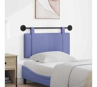 Teenpull Cabecero Colgante Azul Jeans de Tela tapizado con Estructura de Madera y Espuma, Montaje en Pared para Dormitorio Juvenil y hogar, diseño Rectangular Acolchado para Descanso y Lectura