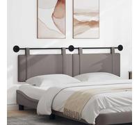 Teenpull Cabecero colgante de tela topo, 190 x 55 x 5 cm, con soporte de pared, panel acolchado acolchado para dormitorio, cabecero versátil compatible con marco de cama, accesorio de cama que ahorra