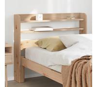 Teenpull Cabecero de cama de madera maciza de pino de 90 cm de pie, diseño robusto, ideal para dormitorio, espacio de almacenamiento, ahorro de espacio, cama de matrimonio