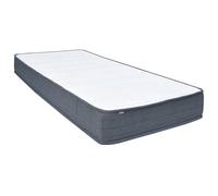 Teenpull Colchón de 200 x 100 x 20 cm, dureza media, colchón de muelles ensacados transpirable para un sueño saludable, espuma que alivia la presión, ideal para la espalda