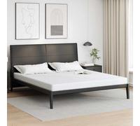 Teenpull Colchón de espuma viscoelástica de gel blanco, 200 x 200 cm, tejido jacquard, resistencia media, alivia la presión para un sueño reparador