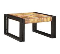 Teenpull Estantería de baño de madera maciza con marco de hierro 60 x 50 x 23 cm, multicolor, ahorra espacio y es versátil para baño, lavabo, almacenamiento y orden en el baño de visitas
