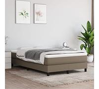Teenpull Estructura de Cama con somier Gris Taupe 120x200 cm Soporte para colchón Base de lecho Cama Nido abatible Plataforma de Descanso para Dormitorio Juvenil y Adulto