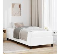 Teenpull Estructura de Cama tapizada con colchón 100 x 200 cm, somier de Madera elaborada, Base con láminas y Soporte de 140 kg para Dormitorio, Descanso Diario y habitación de invitado